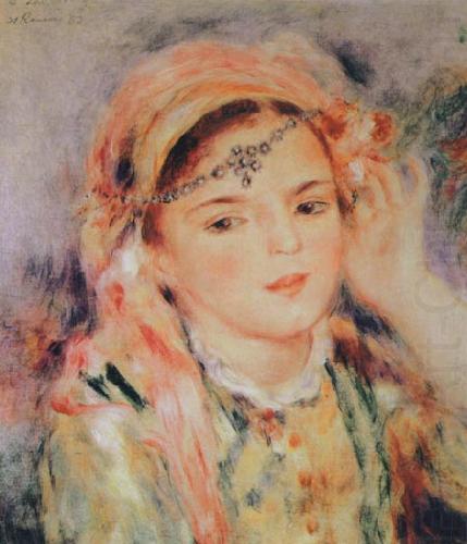 Algerian Woman, Pierre Renoir